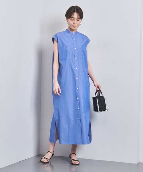 美品 H エイチ【トーマスメイソン】2万 シャツワンピース アローズ UNITED ARROWS（ユナイテッドアローズ）の「トーマスメイソン シャツ