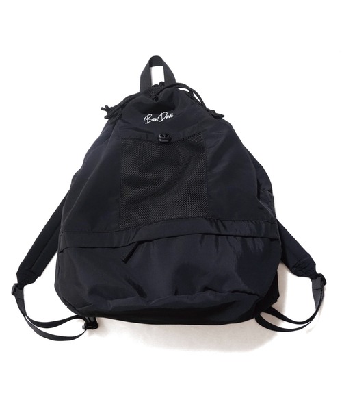 BEN DAVIS（ベンデイビス）の「《BEN DAVIS》NYLON DRAW STRING DAYPACK（バックパック/リュック・レディース・オフホワイト/ブラック/グリーン/ベージュ・FREE）」の12枚目の写真