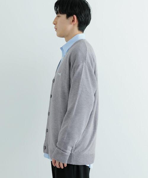 PENNEYS(ぺニーズ)の「PENNEYS FOX Youth ニットカーディガン(カーディガン/ボレロ・メンズ・グレー/グリーン/ネイビー・MEDIUM/LARGE)」の7枚目の写真