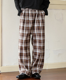 EFFECTION（エフェクション）の「■25AW新色追加【neos】ルーズシルエット リラックス ワイド イージー ビンテージライク タータン チェック バルーン パンツ（その他パンツ）」