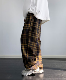 neos（ネオス）の「■新色追加【neos】ルーズシルエット リラックス ワイド イージー ビンテージライク タータン チェック バルーン パンツ（その他パンツ）」