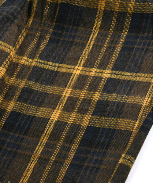 【セール】【neos】ルーズシルエット リラックス ワイド イージー ビンテージライク タータン チェック バルーン パンツ（その他パンツ）｜neos（ネオス）