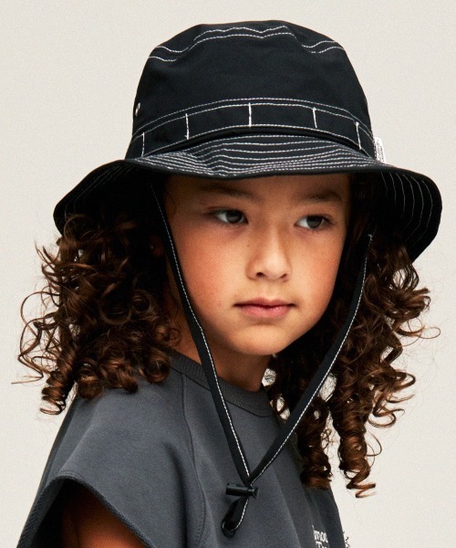 Smoothy（スムージー）の「SMOOTHY HAT / スムージー ハット（ハット・キッズ・カーキ/ブラック/オレンジ・フリー）」の2枚目の写真