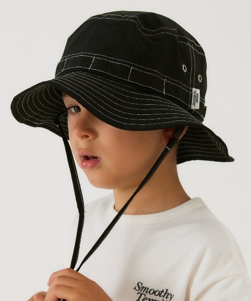 Smoothy（スムージー）の「SMOOTHY HAT / スムージー ハット（ハット・キッズ・カーキ/ブラック/オレンジ・フリー）」の7枚目の写真