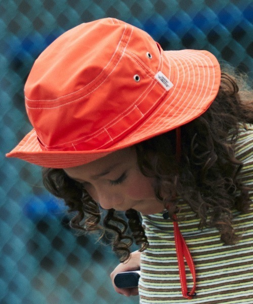 Smoothy（スムージー）の「SMOOTHY HAT / スムージー ハット（ハット・キッズ・カーキ/ブラック/オレンジ・フリー）」の9枚目の写真