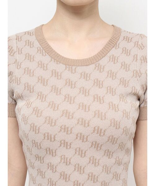 RESEXXY(リゼクシー)の「ラメジャガードミニニットワンピース(ワンピース・レディース・ブラック/ベージュ/ブルー・FREE)」の14枚目の写真