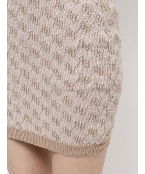 RESEXXY(リゼクシー)の「ラメジャガードミニニットワンピース(ワンピース・レディース・ブラック/ベージュ/ブルー・FREE)」の12枚目の写真