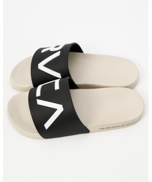 RVCA（ルーカ）の「RVCA メンズ RVCA SHOWER SLIDE サンダル 【2024年春夏モデル】/ルーカシャワサン(シャワーサンダル）（サンダル・メンズ・ブラック/ホワイト/オフホワイト・9/10/8）」の6枚目の写真
