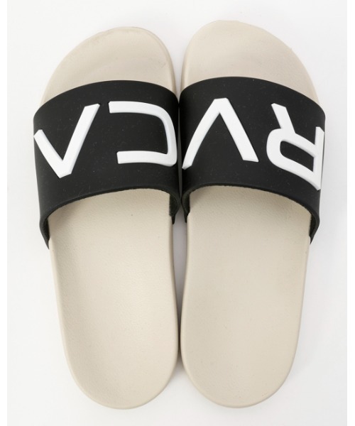 RVCA（ルーカ）の「RVCA メンズ RVCA SHOWER SLIDE サンダル 【2024年春夏モデル】/ルーカシャワサン(シャワーサンダル）（サンダル・メンズ・ブラック/ホワイト/オフホワイト・9/10/8）」の7枚目の写真