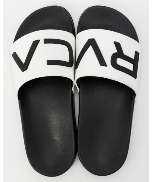 RVCA（ルーカ）の「RVCA メンズ RVCA SHOWER SLIDE サンダル 【2024年春夏モデル】/ルーカシャワサン(シャワーサンダル）（サンダル・メンズ・ブラック/ホワイト/オフホワイト・9/10/8）」の5枚目の写真