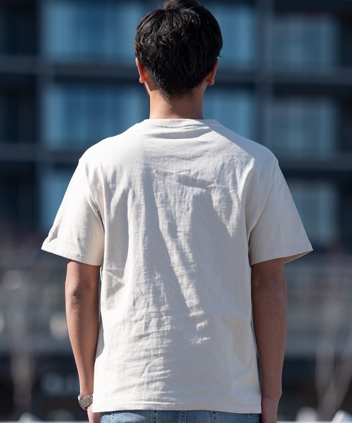 JEMORGAN(ジェーイーモーガン)の「『JEMORGAN LONG JOHNS/ジェーイーモーガンロングジョーンズ』16/- OE天竺半袖ワッペンTシャツ【+】(Tシャツ/カットソー・メンズ・ブラック/ネイビー/ベージュ/カーキ/オフホワイト・L/XL/M)」の22枚目の写真
