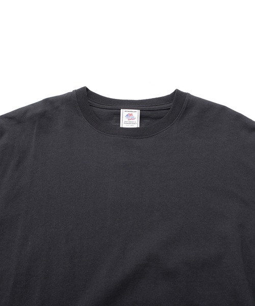 JEMORGAN(ジェーイーモーガン)の「『JEMORGAN LONG JOHNS/ジェーイーモーガンロングジョーンズ』16/- OE天竺半袖ワッペンTシャツ【+】(Tシャツ/カットソー・メンズ・ブラック/ネイビー/ベージュ/カーキ/オフホワイト・L/XL/M)」の9枚目の写真
