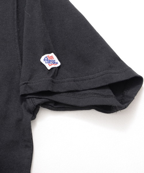 JEMORGAN(ジェーイーモーガン)の「『JEMORGAN LONG JOHNS/ジェーイーモーガンロングジョーンズ』16/- OE天竺半袖ワッペンTシャツ【+】(Tシャツ/カットソー・メンズ・ブラック/ネイビー/ベージュ/カーキ/オフホワイト・L/XL/M)」の13枚目の写真