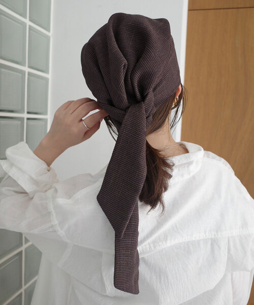 IENA LOVAT＆GREENロバットアンドグリーンチェックストール　IENA IENA LOVAT＆GREENロバットアンドグリーンチェックストール IENA