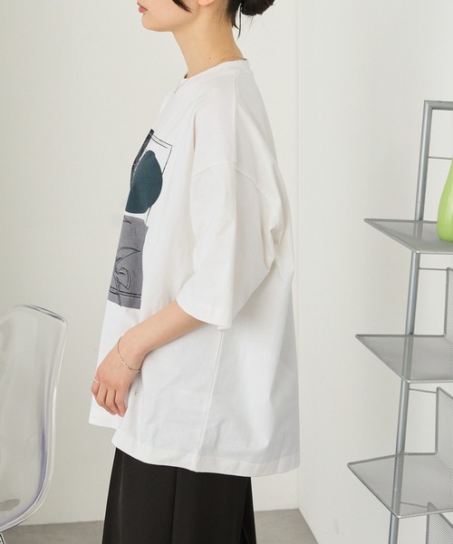 アートグラフィックデザインオーバーサイズ半袖Tシャツ（Tシャツ