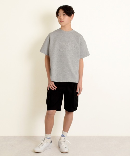 GLAZOS(グラソス)の「【大人向けサイズあり】【撥水】【セットアップ対応】リップストップ・カーゴハーフパンツ(その他パンツ・キッズ・カーキ/ブラック/ブルー・170cm/140cm/150cm/160cm)」の4枚目の写真