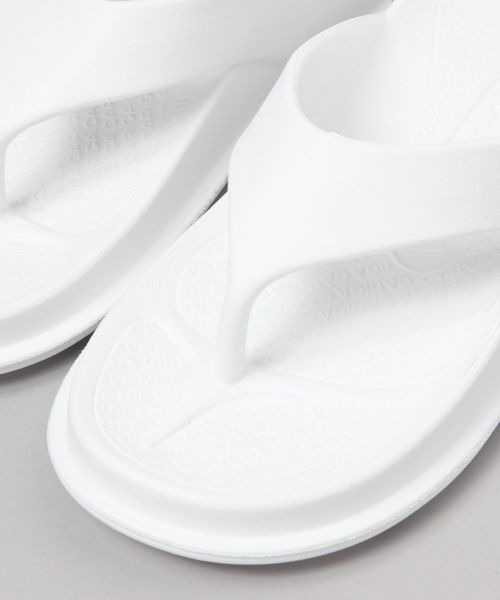 JEANASIS(ジーナシス)の「【CARIGA】トングサンダル/120607(サンダル・レディース・ホワイト/ブラック・LARGE/MEDIUM)」の10枚目の写真