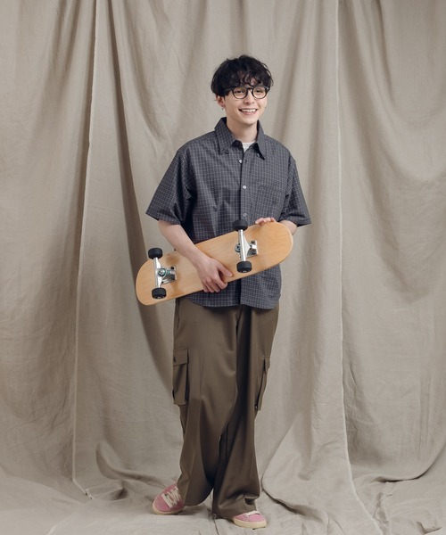 MUHET（ミュエータ）の「カーゴスラックスパンツ（カーゴパンツ・レディース・チャコールグレー/カーキ・SMALL/MEDIUM/X-LARGE）」の15枚目の写真