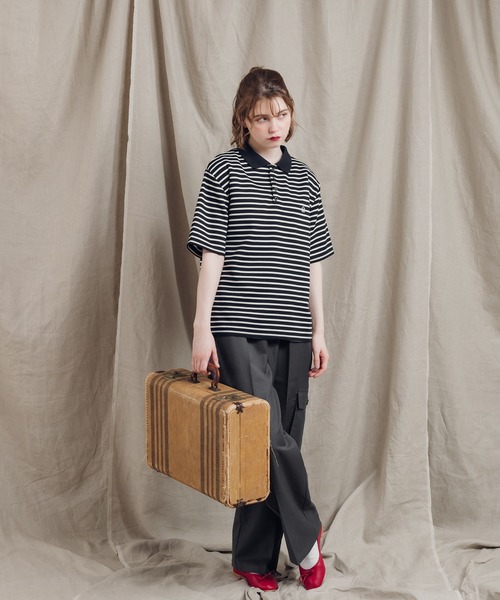 MUHET（ミュエータ）の「カーゴスラックスパンツ（カーゴパンツ・レディース・チャコールグレー/カーキ・SMALL/MEDIUM/X-LARGE）」の22枚目の写真