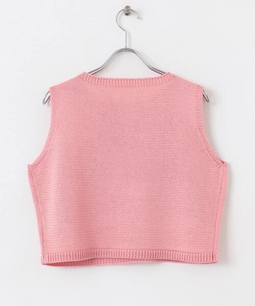 セール】リネンタッチクロップドセーター（ニット/セーター）｜SENSE