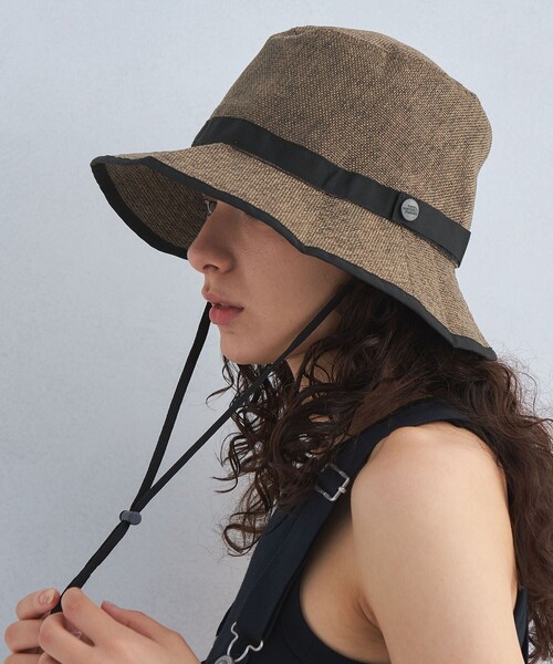THE NORTH FACE(ザノースフェイス)の「<THE NORTH FACE> ハイクハット / HIKE HAT / 帽子(ハット・レディース・ベージュ/ブラウン/ブラック・M)」の2枚目の写真