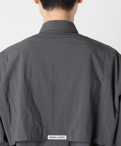 B.C STOCK（ベーセーストック）の「OLIVEDRAB/オーバーシャツ（シャツ/ブラウス・メンズ・スミクロ/グレー/カーキ・MEDIUM/LARGE）」の8枚目の写真