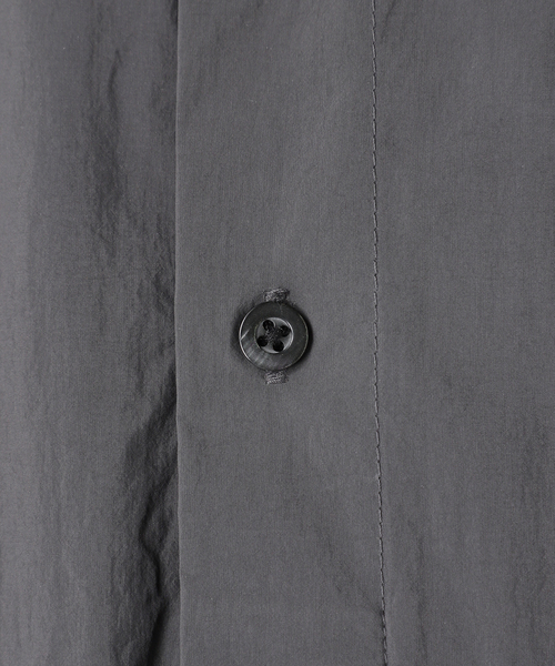 B.C STOCK（ベーセーストック）の「OLIVEDRAB/オーバーシャツ（シャツ/ブラウス・メンズ・スミクロ/グレー/カーキ・MEDIUM/LARGE）」の16枚目の写真