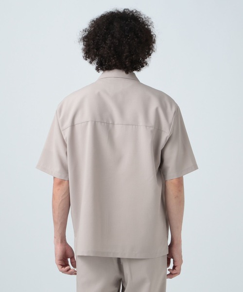 BAYFLOW（ベイフロー）の「［セットアップ可］UMWクールマックスシャツ【吸水速乾・UV遮断・イージーケア】（シャツ/ブラウス・メンズ・グレー/ブラック/カーキ・SMALL/MEDIUM/LARGE）」の13枚目の写真