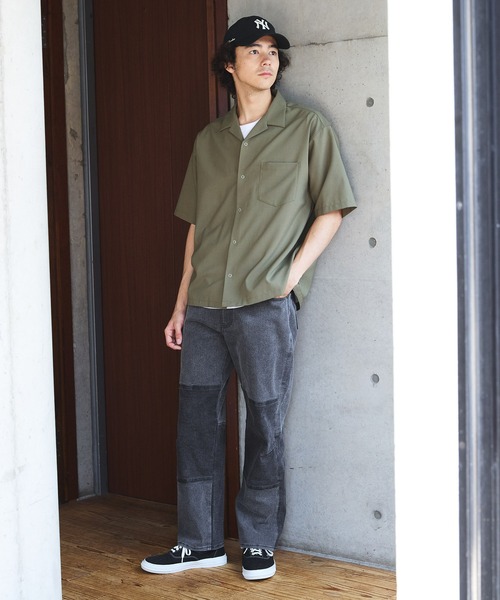 BAYFLOW（ベイフロー）の「［セットアップ可］UMWクールマックスシャツ【吸水速乾・UV遮断・イージーケア】（シャツ/ブラウス・メンズ・グレー/ブラック/カーキ・SMALL/MEDIUM/LARGE）」の18枚目の写真