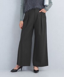 green label relaxing | チノ タック ワイド パンツ(チノパンツ)