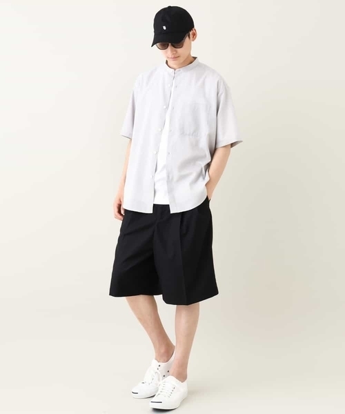 a.v.v（アーヴェヴェ）の「【接触冷感】2タックハーフパンツ（その他パンツ・メンズ・ブラック/ベージュ・48/46/44/50）」の14枚目の写真