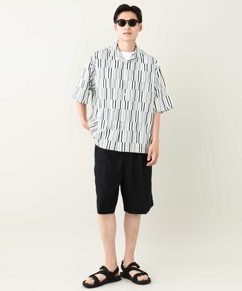 a.v.v（アーヴェヴェ）の「【接触冷感】2タックハーフパンツ（その他パンツ・メンズ・ブラック/ベージュ・48/46/44/50）」の17枚目の写真