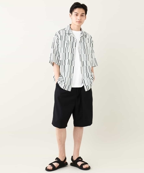 a.v.v（アーヴェヴェ）の「【接触冷感】2タックハーフパンツ（その他パンツ・メンズ・ブラック/ベージュ・48/46/44/50）」の20枚目の写真