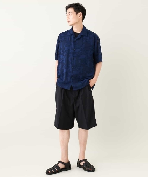 a.v.v（アーヴェヴェ）の「【接触冷感】2タックハーフパンツ（その他パンツ・メンズ・ブラック/ベージュ・48/46/44/50）」の21枚目の写真