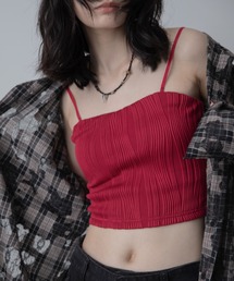 キャミソール（レッド/赤色系・カップ付き）ファッション通販 - ZOZOTOWN