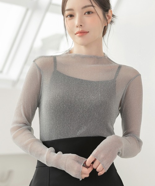 tu-hacci（ツーハッチ）の「【170万枚突破！】おしゃれもブラもね。BRAmoneなら一枚でナチュ盛りが叶う！胸元隠しリブレースキャミソール（ノンワイヤーtype）（キャミソール・レディース・アッシュブラウン/ブラック/ライム/チャコールグレー・L/MG/M/SG/S/XL/LG）」の11枚目の写真