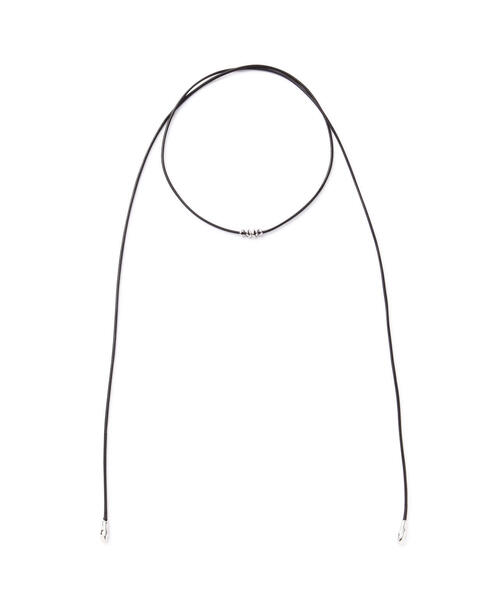 FREE'S MART（フリーズマート）の「◇ロープロングチョーカー（チョーカー・レディース・ブラック・ﾌﾘ-）」の10枚目の写真