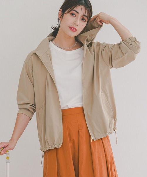 Elura(エルーラ)の「<梅雨時期でも快適>落ち感クループルオーバー(Tシャツ/カットソー・レディース・ライトブルー/ホワイト/ネイビー・FREE)」の18枚目の写真