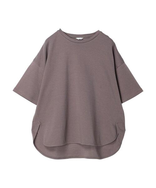 AMERICAN HOLIC(アメリカンホリック)の「接触冷感裾ラウンドカットプルオーバー(Tシャツ/カットソー・レディース・オフホワイト/ブラック/イエロー系その他/ブラック系その他4/ピンク系その他/ブルー系その他・M/L)」の13枚目の写真