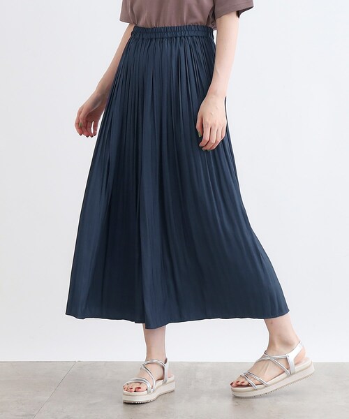 grove（グローブ）の「◆割線風プリーツスカーチョ（その他パンツ・レディース・ブラック系2/ナチュラル/ダークグレー/ネイビー・02/03/04/05/01）」の13枚目の写真