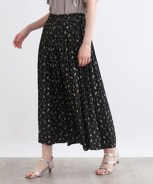 grove（グローブ）の「◆割線風プリーツスカーチョ（その他パンツ・レディース・ブラック系2/ナチュラル/ダークグレー/ネイビー・02/03/04/05/01）」の18枚目の写真