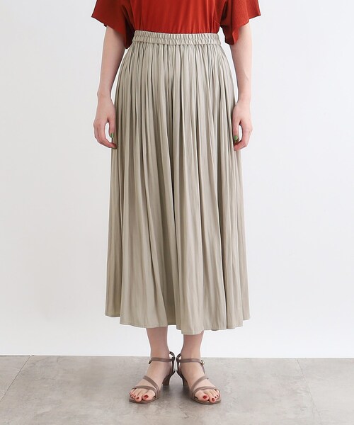 grove（グローブ）の「◆割線風プリーツスカーチョ（その他パンツ・レディース・ブラック系2/ナチュラル/ダークグレー/ネイビー・02/03/04/05/01）」の22枚目の写真