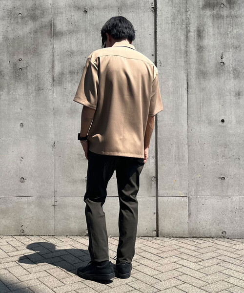 COMME CA ISM（コムサイズム）の「ファンクショナル バイカラー コンビ 羽織シャツ（シャツ/ブラウス・メンズ・グレー/ベージュ・MEDIUM/LARGE）」の21枚目の写真