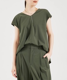 qualite | クールトリコットブラウス(シャツ/ブラウス)