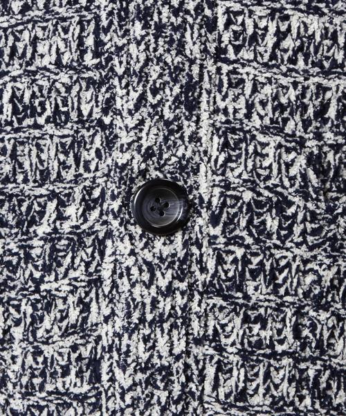 UNITED ARROWS（ユナイテッドアローズ）の「＜BOW＆ARROWS(ボウ アンド アローズ)＞ メランジ カーディガン◆（ニット/セーター・メンズ・グレー/ネイビー/オリーブ・LARGE/SMALL/MEDIUM）」の9枚目の写真