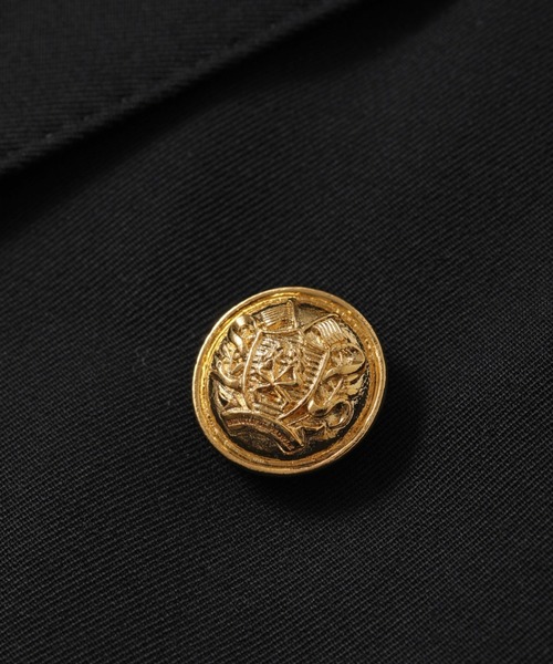 beautiful people（ビューティフルピープル）の「logo gabardine THE / a jacket（テーラードジャケット・レディース・ブラック・MEDIUM/X-LARGE/LARGE）」の5枚目の写真