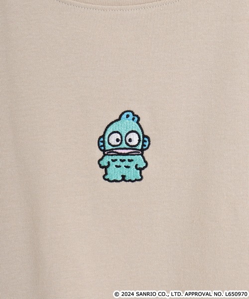 sanrio(サンリオ)の「サンリオキャラクターズ フライスチビTシャツ(Tシャツ/カットソー・レディース・サックスブルー/アイボリー/ホワイト系/ブラック/ライトピンク/ブルー系その他/ホワイト/オートミール/ブラック系/ホワイト系その他・M/L)」の16枚目の写真