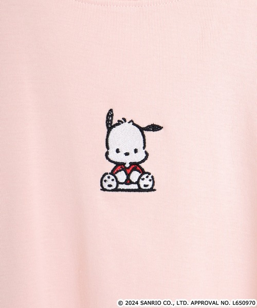 sanrio(サンリオ)の「サンリオキャラクターズ フライスチビTシャツ(Tシャツ/カットソー・レディース・サックスブルー/アイボリー/ホワイト系/ブラック/ライトピンク/ブルー系その他/ホワイト/オートミール/ブラック系/ホワイト系その他・M/L)」の21枚目の写真