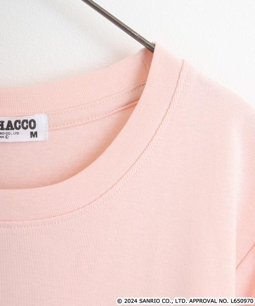 sanrio(サンリオ)の「サンリオキャラクターズ フライスチビTシャツ(Tシャツ/カットソー・レディース・サックスブルー/アイボリー/ホワイト系/ブラック/ライトピンク/ブルー系その他/ホワイト/オートミール/ブラック系/ホワイト系その他・M/L)」の22枚目の写真