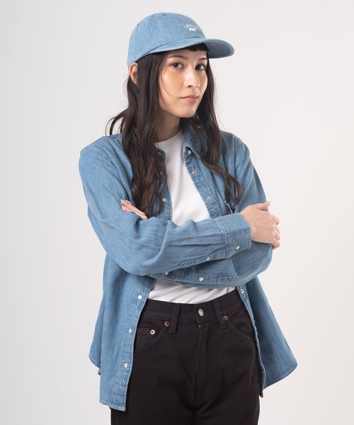 喜ばれる誕生日プレゼント セール】Levi's/リーバイス ロゴキャップ ブルー（キャップ ジャケット・アウター